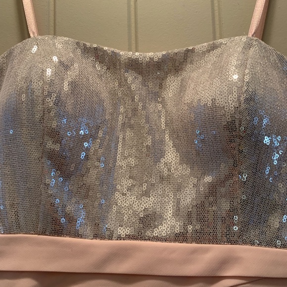 Strapless Peach Aqua Brand Dress - Picture 2 of 5